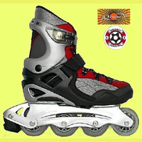 Unique Semi-Soft Boot Inline Skates.