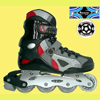 Unique Semi-Soft Boot Inline Skates.