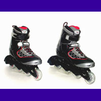 Hi/Q Semi-Soft Boot Aluminium Inline Skate.