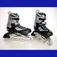 Hi/Q Semi-Soft Boot Aluminium Inline Skate.